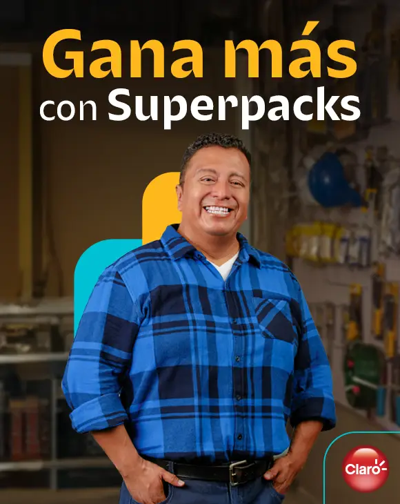 Gana más con Superpacks